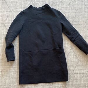 Lululemon Scuba Black Long Sleeve Tunic w pockets
